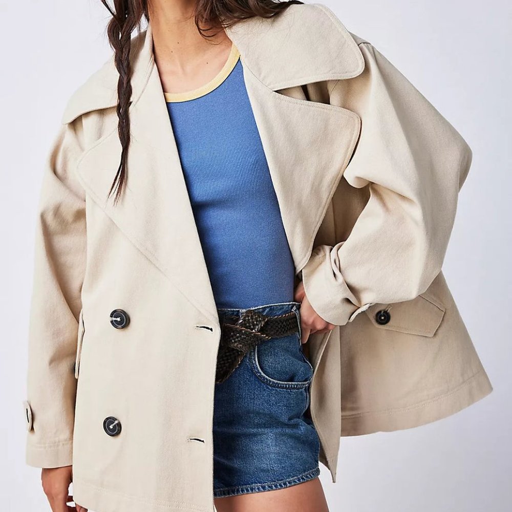 NWT Free People Peacoat